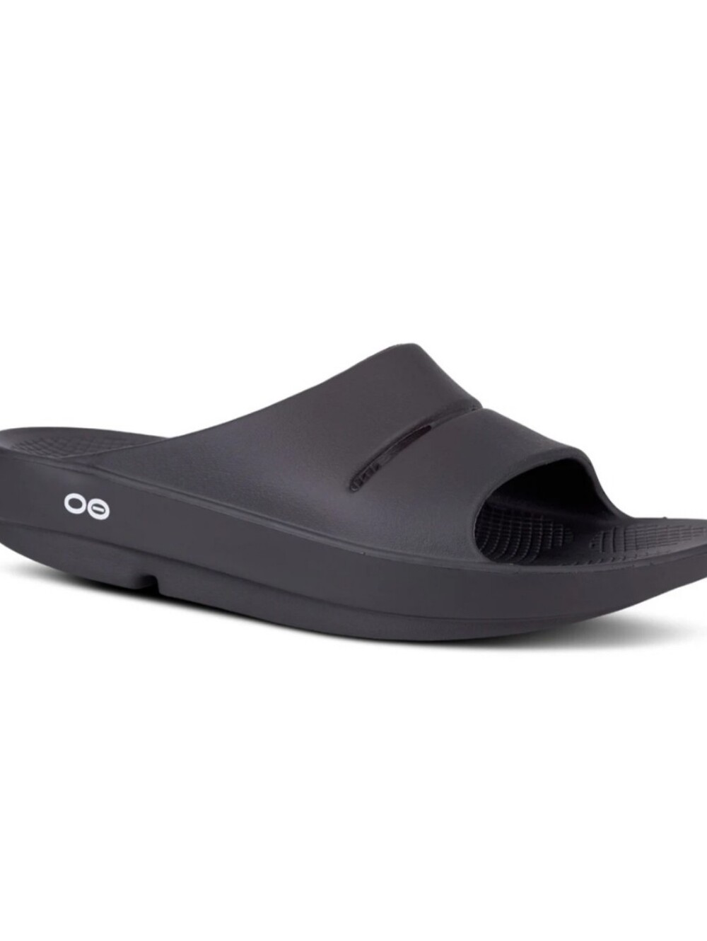 Oofos OOahh Recovery Slide Black Unisex W8/M6